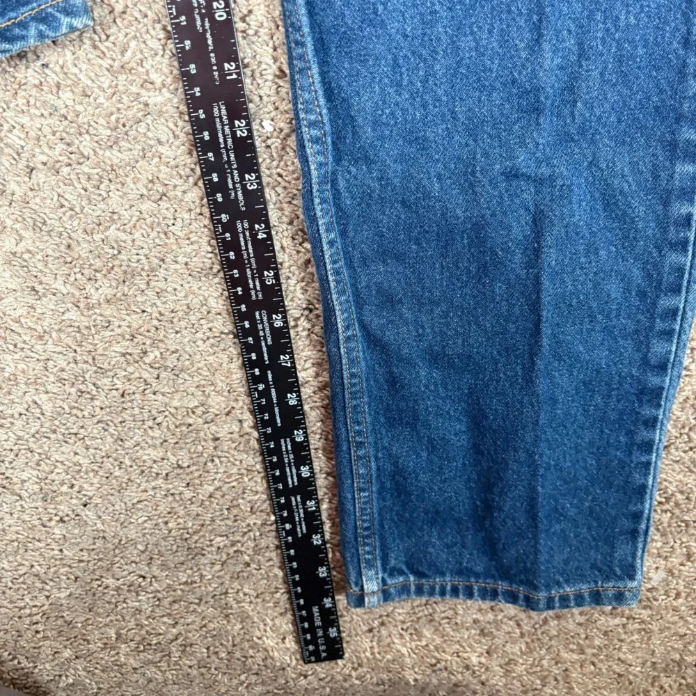 Vintage Levis 505 Straight Leg Jeans‎ Mens 32x34 Blue Orange Tab Denim Pants 90s